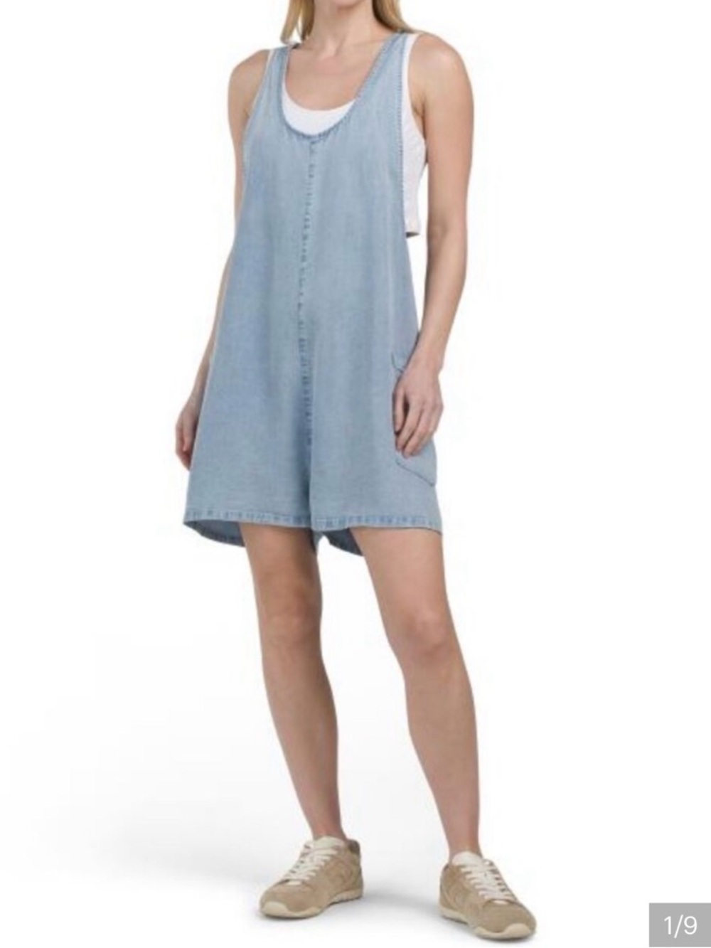 Spiritual Gangster Chambray Romper
